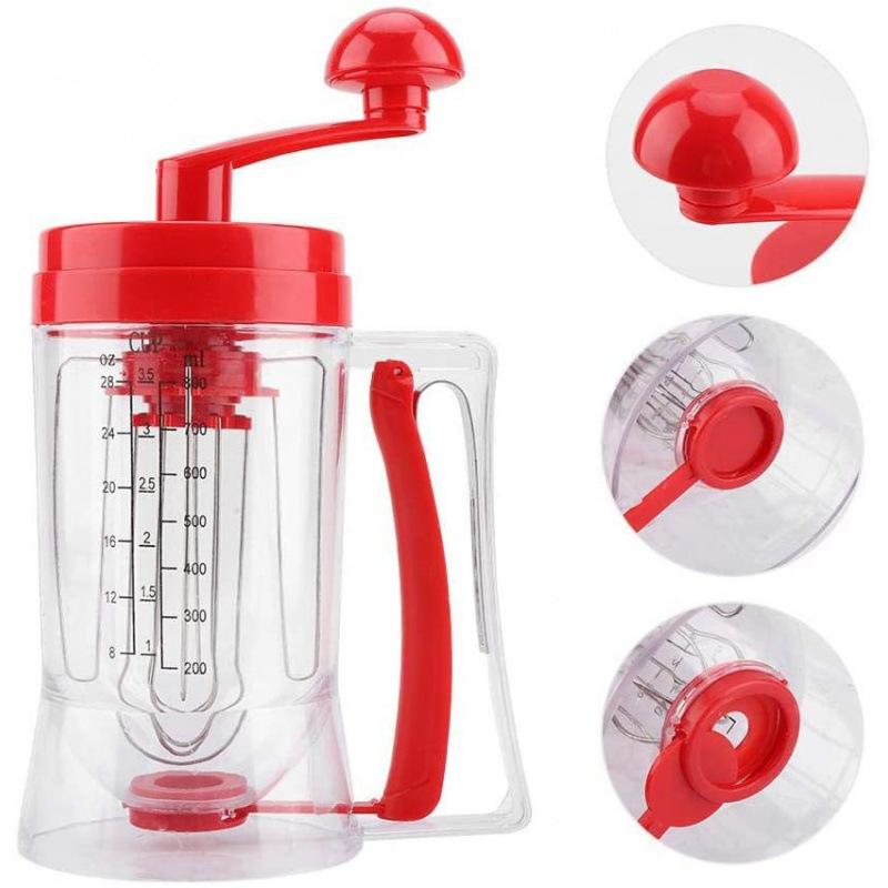 

New Hand-held Dispenser With Measuring Label Squeeze Kitchen Baking Tools For Cookie Cake Muffins