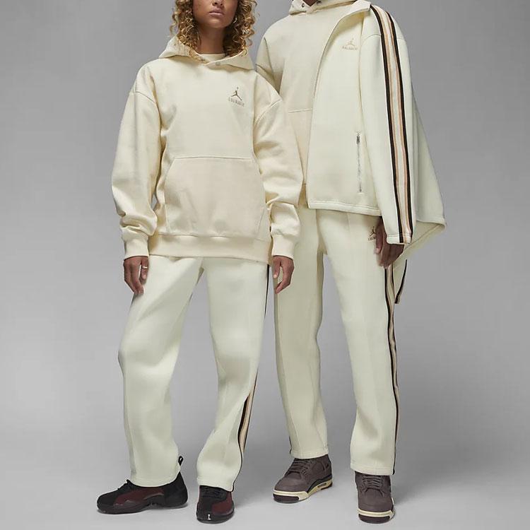 Air Jordan x A Ma Maniére Jacquard Hettegenser Kokosmelk Unisex Topper Krem DV7455-113