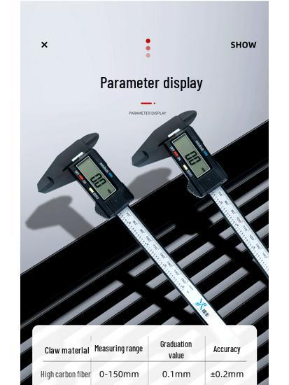 Sifeng High-Precision Digital Display Electronic Caliper for Jewelry, Antiques & Bracelets