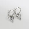 Gold Plated Hypoallergenic Stainless Steel Heart-shaped Hoop Earrings for Women High-Quality able Daily Wear Jewelry