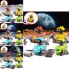 Colorful Inertial Space Exploration Engineering Car Toy For Kids Educational Playtime Fun