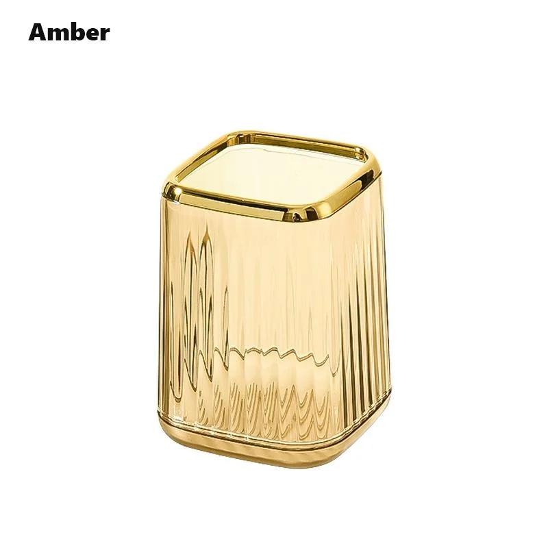 

1 Pc Empty Desktop Makeup Brush Storage Box Cosmetic Brushes Lipstick Pen Organizer Holder жёлтый