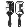 Unisex Detangling Hair Brush   Short Curly Hair Scalp Massage Comb Hair Styling Brush