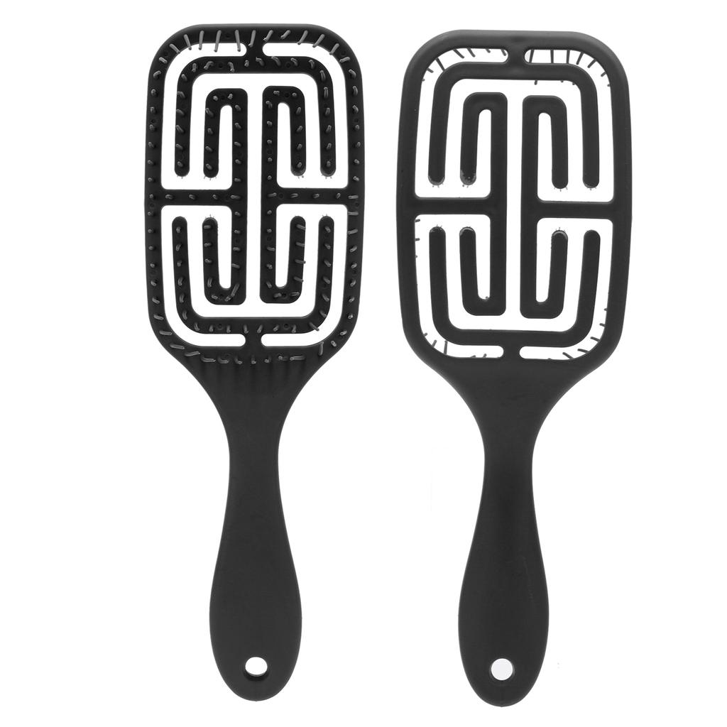 Unisex Detangling Hair Brush Short Curly Hair Scalp Massage Comb Hair Styling Brush