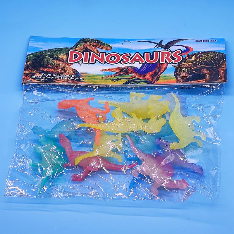 Kids Toys Dinosaurs Glow In The Dark Luminous Party Favors Funny Gifts Regalos Cumpleaños Niños Para Invitados Kinderspeelgoed