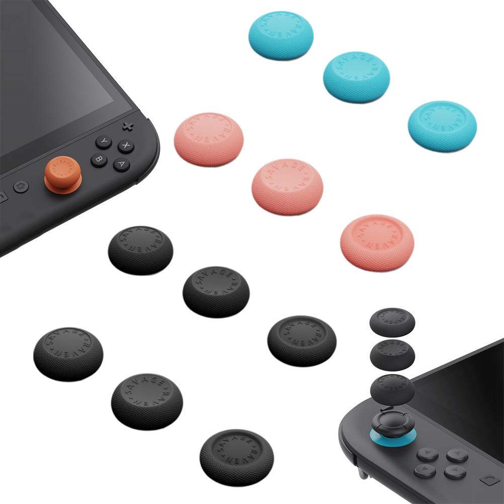 Skull Co NS2 Switch2 JoyCon Mushroom-shaped Joystick Cap JoyCon Rocker Caps NS2 Joystick Cap Silicone Anti-slip