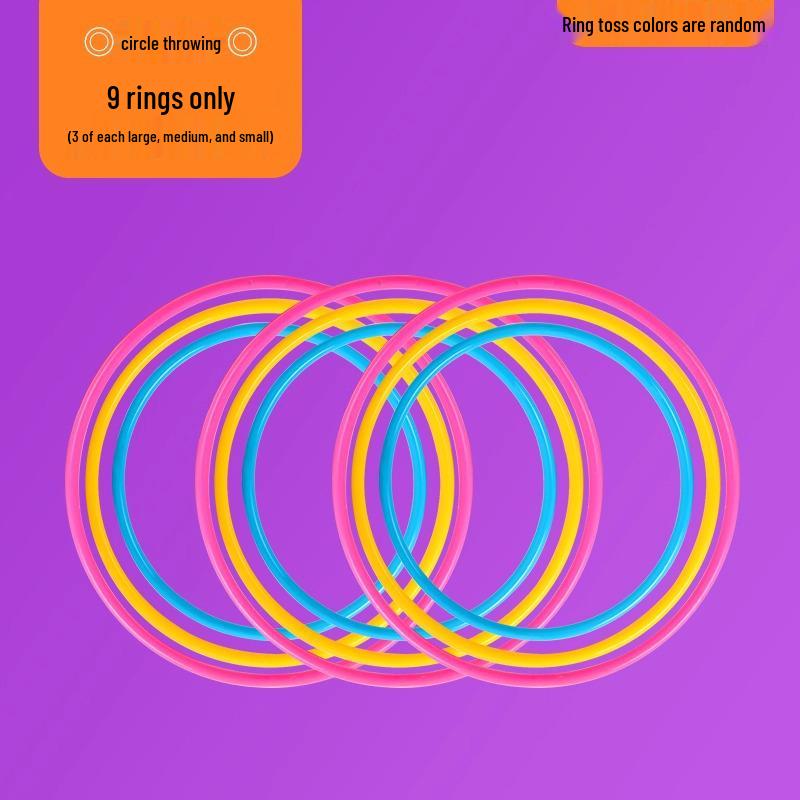 Children s Educational Ring Toss Game: Interactive Parent-Child Stacking Competition for Kids and Kindergarten