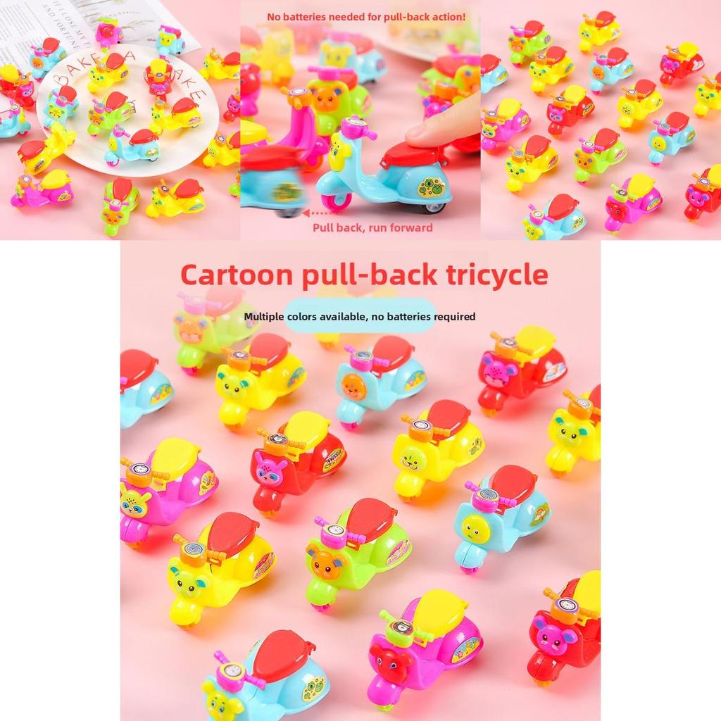 Simulation Mini Inertia Animal Design Motorcycle Children Toy For Kids Learning And Fine Motor Skills Enhancement