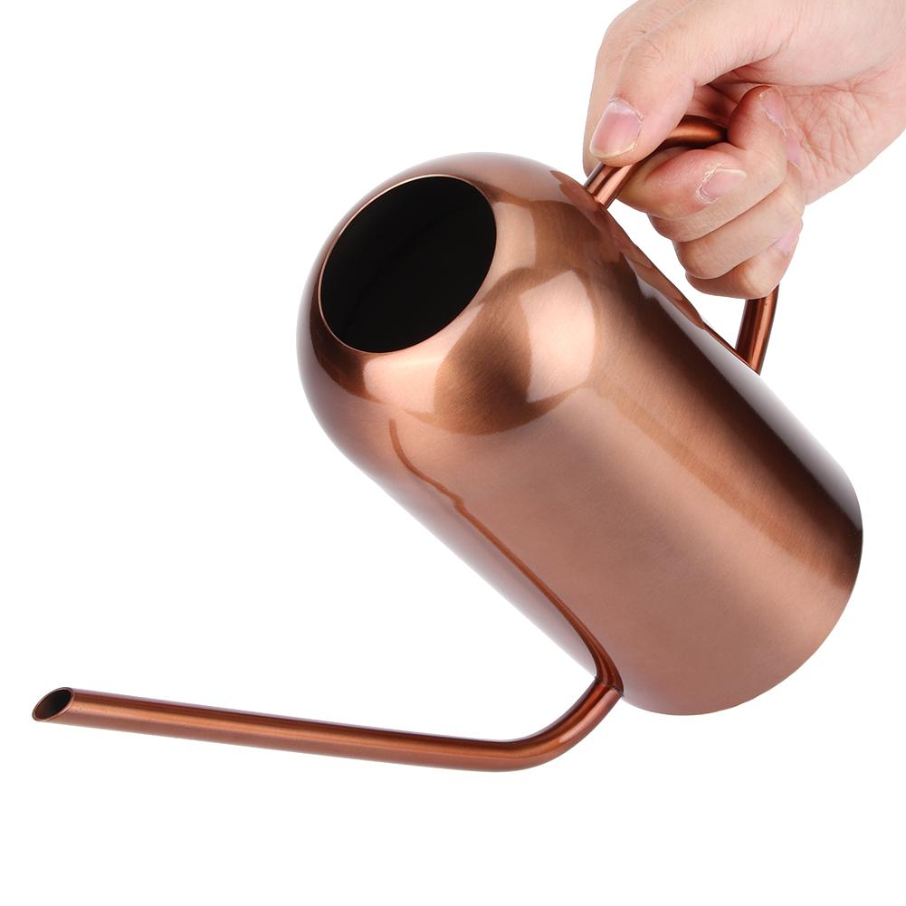 1.5L Stainless Steel Watering Can Sprinkle Pot Long Mouth Garden Flowers Plants Flower Tool