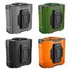 High-Speed Waist Clip Fan with LED Light Portable Cooling Fan Rechargeable Clip-on Fan for Outdoor Camping