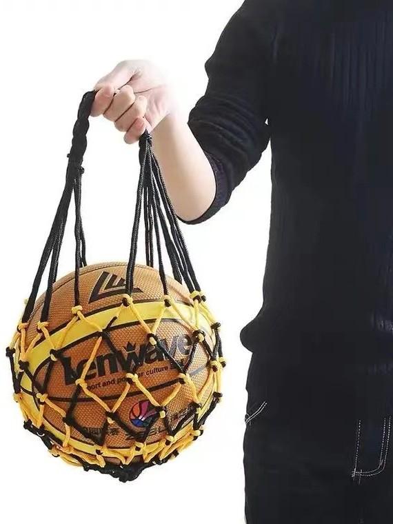 Portable Sports Equipment Bag - Large, Thickened Mesh for Football, Basketball, Volleyball