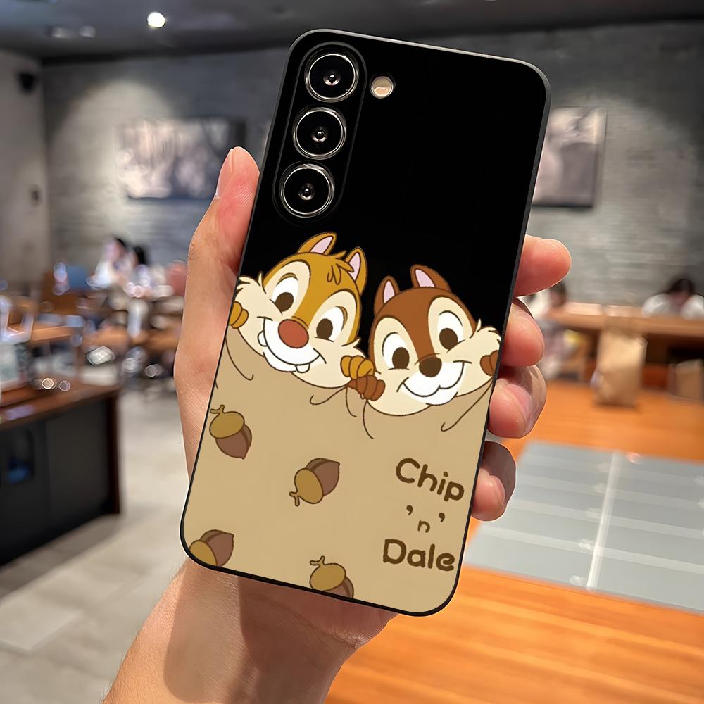 C-Chip 'n' Dale Phone Case For Samsung S23 Ultra S24 S22 S20 Fe S21 Plus Galaxy A54 A34 A24 A53 A13 A16 Back Cover