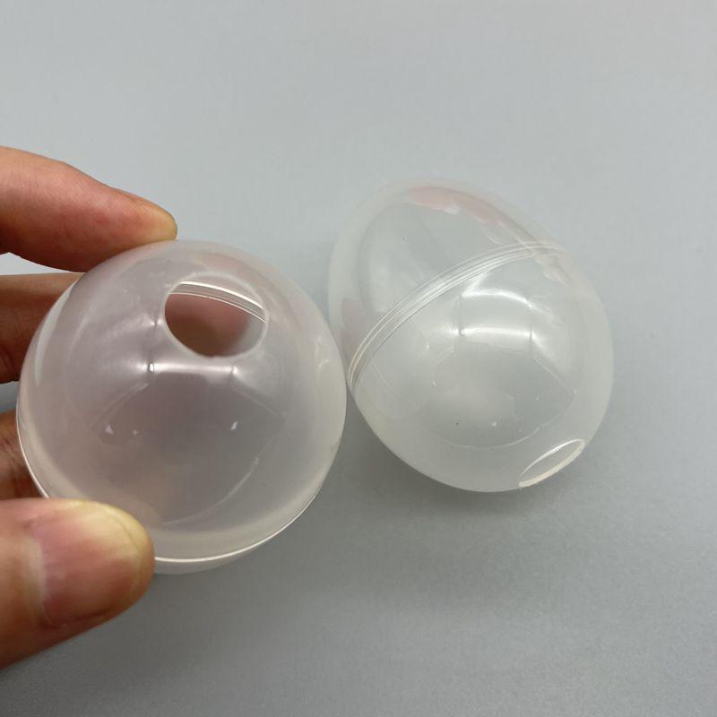 Resurrection Eggshell: Happy Easter Egg Toy for Kids - DIY Empty Shell for High-Temperature Simulation and Gashapon Decoration.