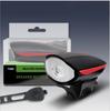 1Pc Bicycle Lights Horn Lights Headlights USB Charging Mountain Bike Waterproof Lights Bicycle Night Ride Accessories Equipment