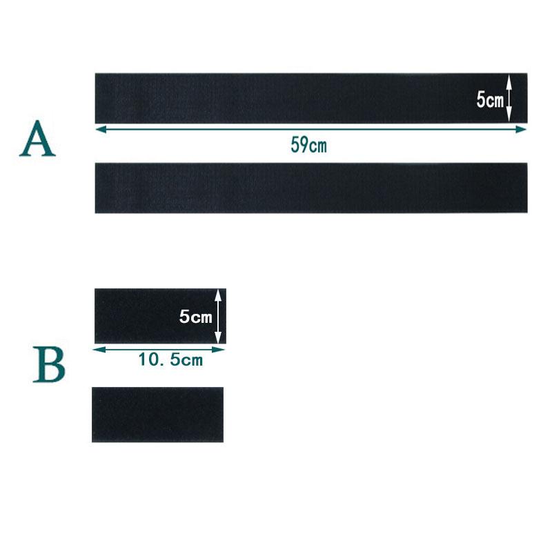 Car Trunk Storage Fixed Belt Nylon Supplies Water Storage Fixing Belt Loop Strap Black Trunk Organizer Strap Car Accessories