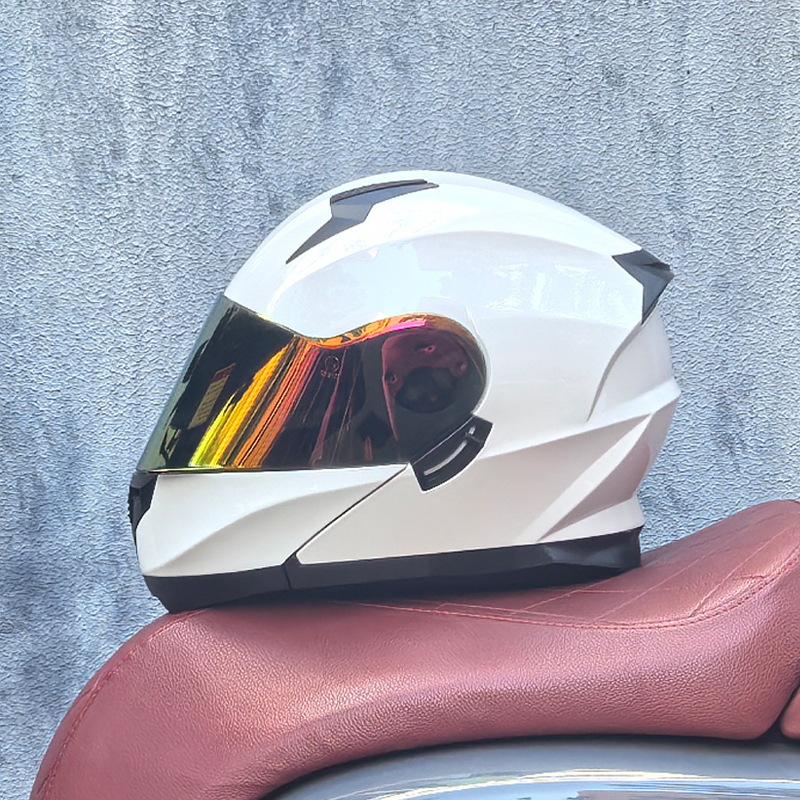 Motorcycle peeling helmets men's and women's helmets four seasons locomotive travel half helmets four seasons universal