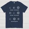 Lunar Eclipse Solar Eclipse Apocalypse Cotton Summer Casual Cool Loose T-Shirt