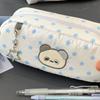 1 Piece Cute Stars Pencil Case Large Capacity Multifunctional Pencil Pouch Pen Box Stylish Practical for School Students Office