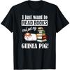 Funny Girls & Boys Read Books And Pet My Guinea Pig Lover T-Shirt