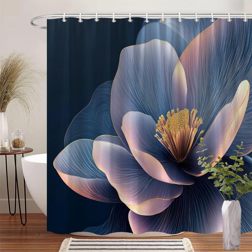 

Rooster Shower Curtain, Blue Glasses, Vibrant Orange Yellow Rooster On Multicolored Background, Playful Bathroom Decor W60H190(CM)-1 Pcs