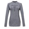 Women's Seamless Long Sleeve Quick Dry Yoga Top - Autumn Fitness, Running & Training Pullover with Round Neck