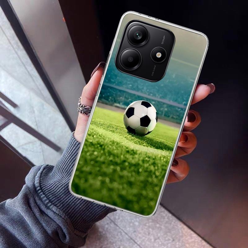Football Soccer Tactics Time Phone Case For Xiaomi Redmi Note 15 14 14S 13 12S 12 Pro Plus 11S 11 10S 10 4G Cover 11E 11T 5G Pri