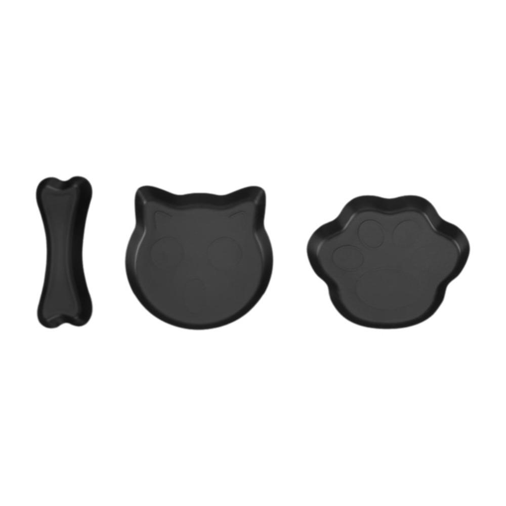 3pcs Earphone Key Organizer Kitten Jewelry Tray Jewelry Storage Plate  for Rings and Earrings