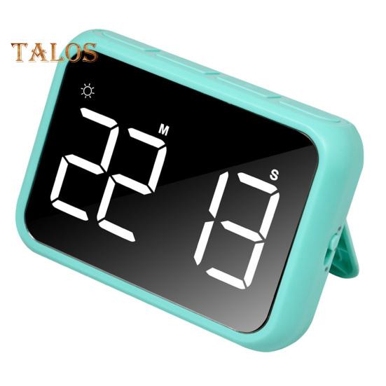 Velký časovač s nočním světlem Přenosné, bateriově napájené magnetické univerzální odpočítávací stopky pro vaření v učebně pečení
