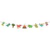 Children's Birthday Flag Kindergarten Shopping Mall Store Event Decoration Birthday Party Party Cartoon Pennant Flag