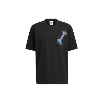 Originals Y2K Tee With Gradient Print And Chest Pocket Men Tops Black HM8029
