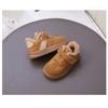 Children's Winter Boots Boys' & Girls' Fleece-Lined Warm Shoes with Shearling, Casual Kids Shoes for Baby Baby Shoes