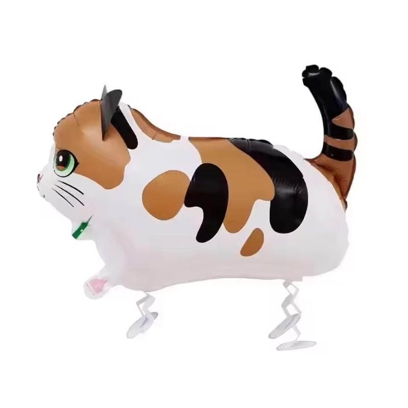 1/4Pcs Cat Balloons Animal Pet Cat Balloons Cat Balloons For Kids Birthday Party Pet Cat Theme Birthday Party Decorations