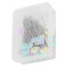 100pcs Flower Head Sewing Pins Flat Head Straight Quilting Pins for Sewing   Projects