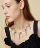 Matias [Showpiece] Flower Bunch Necklace