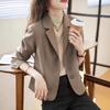 Women S Short Blazer Jacket Simple Casual Commute Fashion