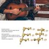 6PCS Metal Guitar Tuning Pegs Golden Tuning Machines Premium Guitar Tuning Key  Electric Guitars