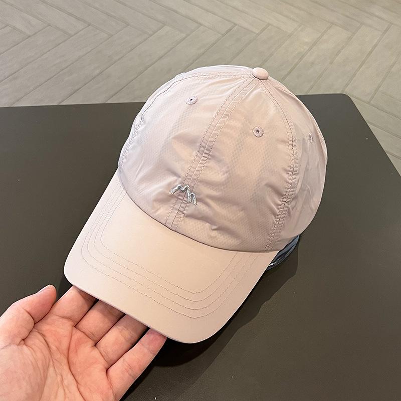 Womens Quick-Dry Sunshade Baseball Cap - Lightweight UV Protection Duckbill Hat for Outdoor Sports