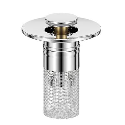 Floor Drain Filter Bathroom Sink Drain Strainer Drain Strainer Washbasin Plug Pop-Up Bounce Core Basin Stopper Hair Catcher