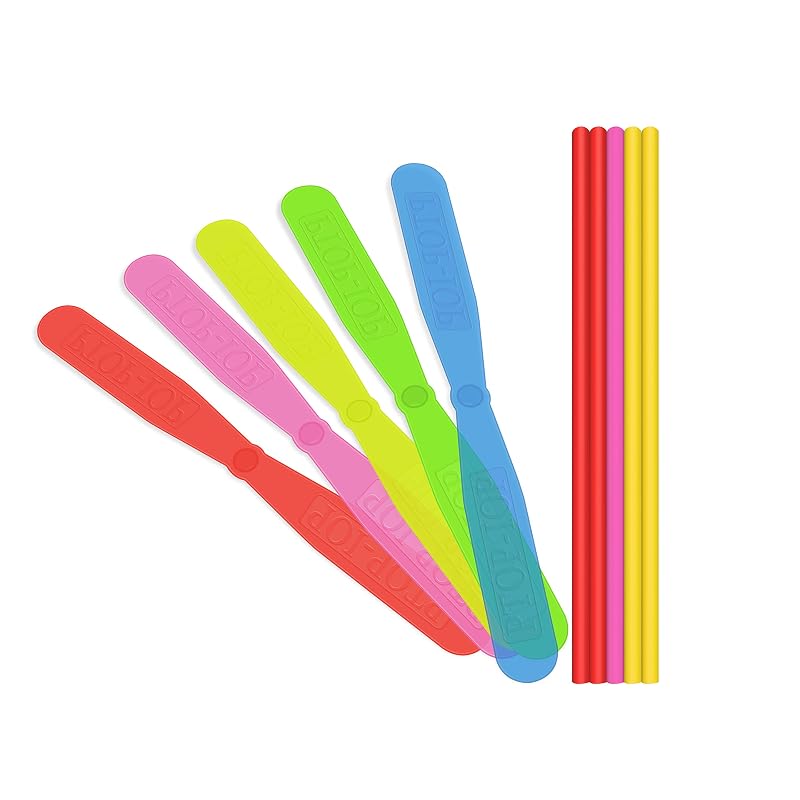 Since both the shaft and wings are made of plastic, it's not a bamboo dragonfly, but a plastic dragonfly. 5-piece set (colors are random) Audiofan