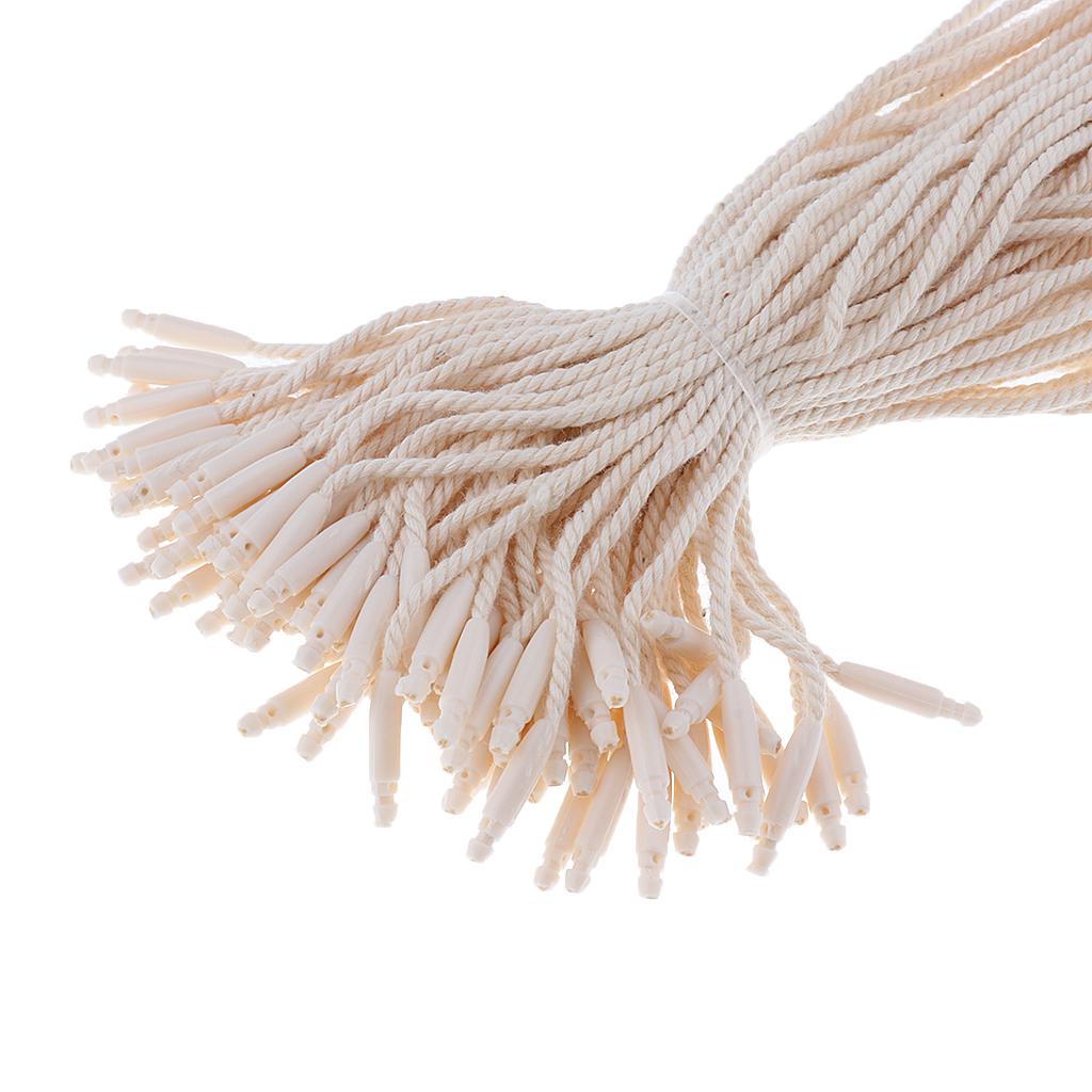 7“ - Pin Loop Fastener String Tag FLAT HEAD