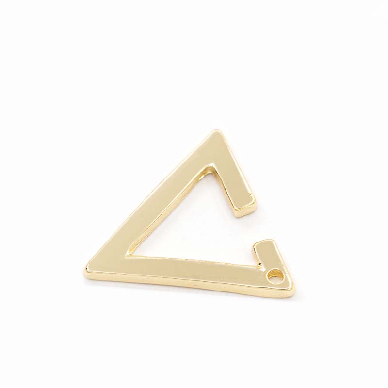 Punk Metal Triangle Ear Clip Earrings for Women Men Fashion Gold Color Geometric No Piercing Ear Buckle Clip On Earring Jewelry