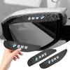 CAI1 Hot For New Car Rearview Mirror Rain Eyebrow Carbon Fiber Mirror Rain Snow Blocker Sun Visor For BMW M X5 E70 X1 E84 F49 X7