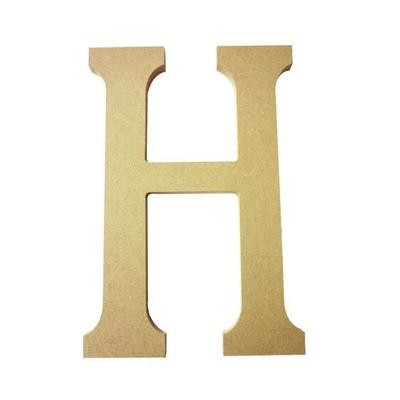 Letter "H" Mdf - Height : 220 Mm