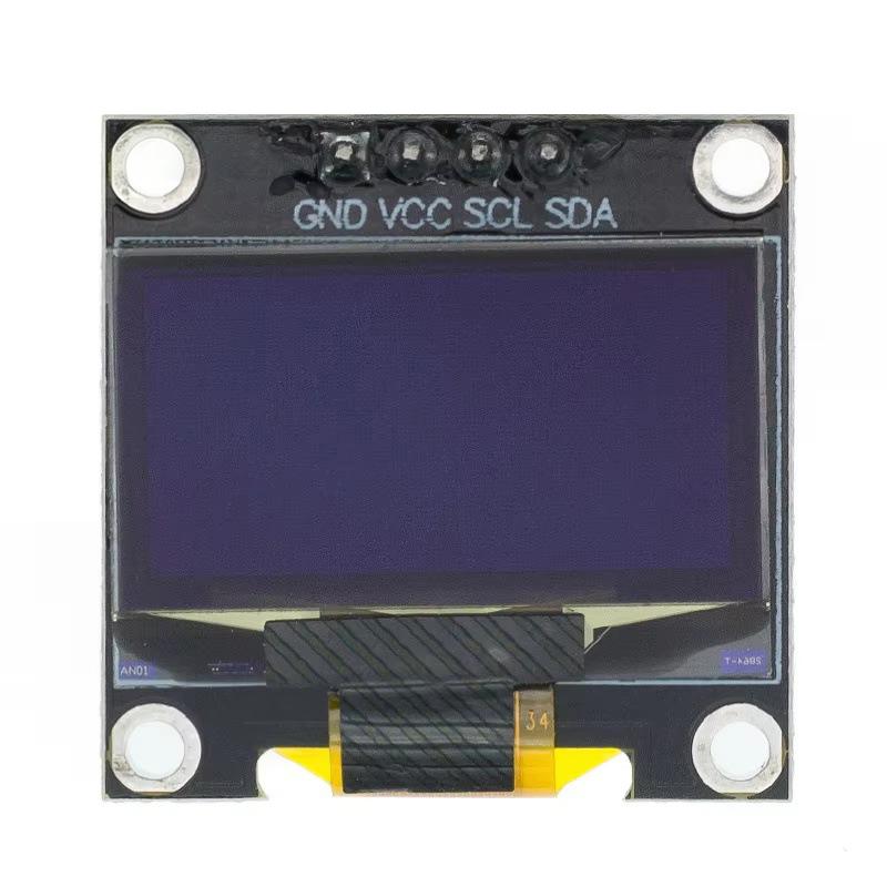 0.96 Inch Oled Display Module I2C Iic Serial White Screen 128X64 Ssd1306 Driver Board Compatible With Esp32 Stm32