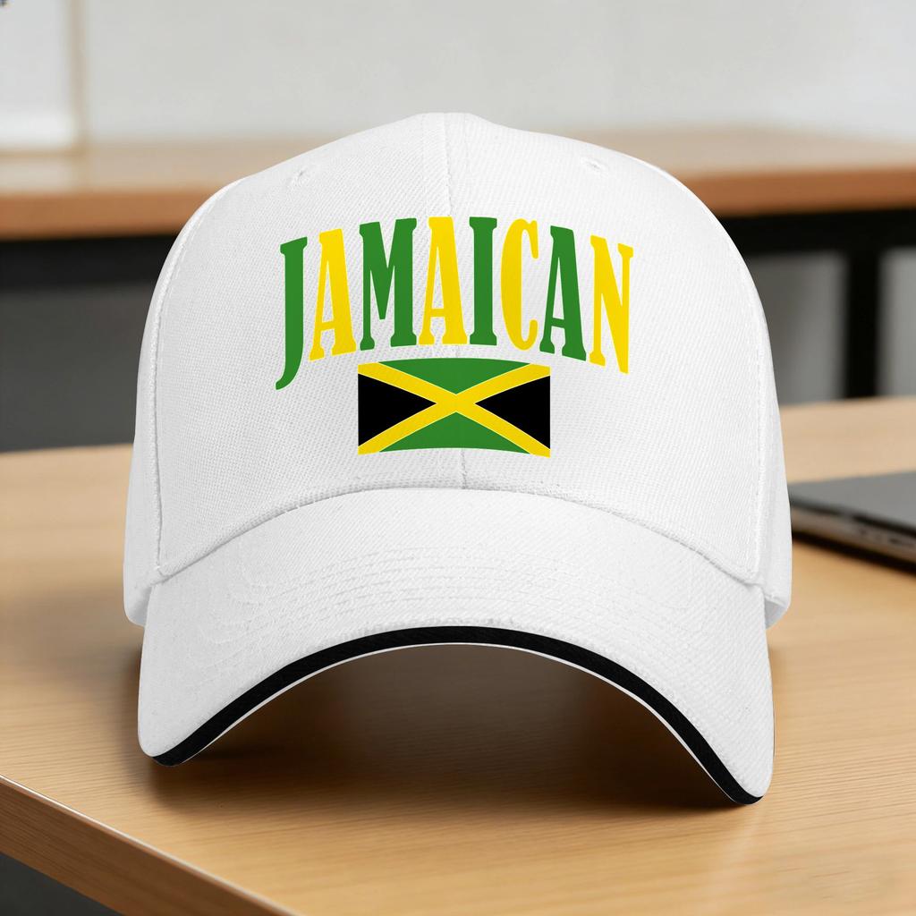 Jamaican Flag  Baseball Cap Jamaica Fitted Retro Hip Hop Hats Summer Unisex WoUnisex Outdoor Sport Baseball Caps