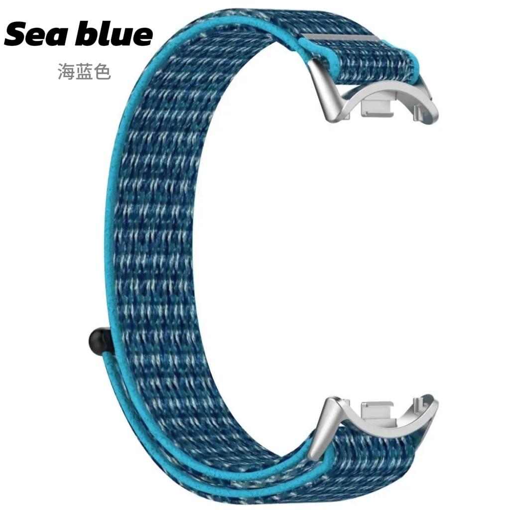 Nylon-Schlaufe für Xiaomi Smart Band 8 Armband Verstellbares Elastisches Armband Uhrenarmband für Mi Band 8 Band Zubehör