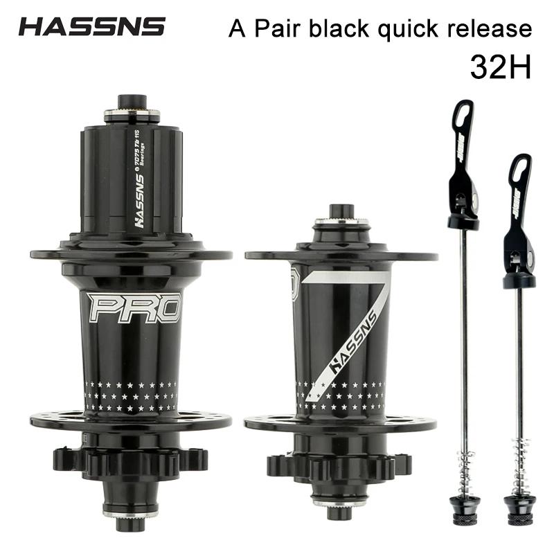 Hassns Pro7 K7 Cube,32/24 Hole Mtb Noisy Bike Hub,4 Bearing 6Pawls 120 Loud Quick Release Cube Compatible With 7/8/9/10/11 Speed