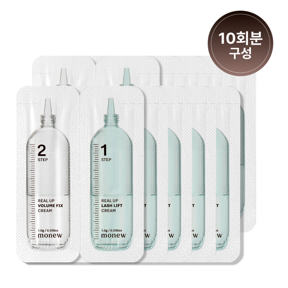 monew Korean Lash Lift Kit Real Up No Glue Self Eyelash Lash Lift Perm Kit 10 Applications Set
