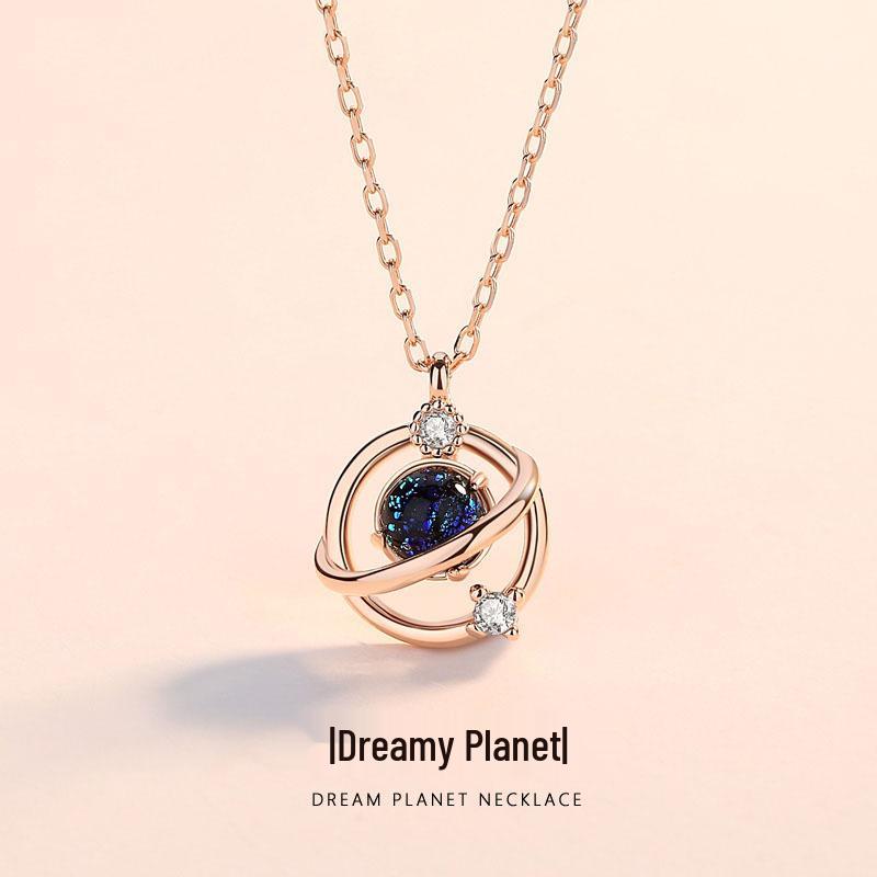 Blue Starry Sky Women's Bangle - Dreamy Planet Design