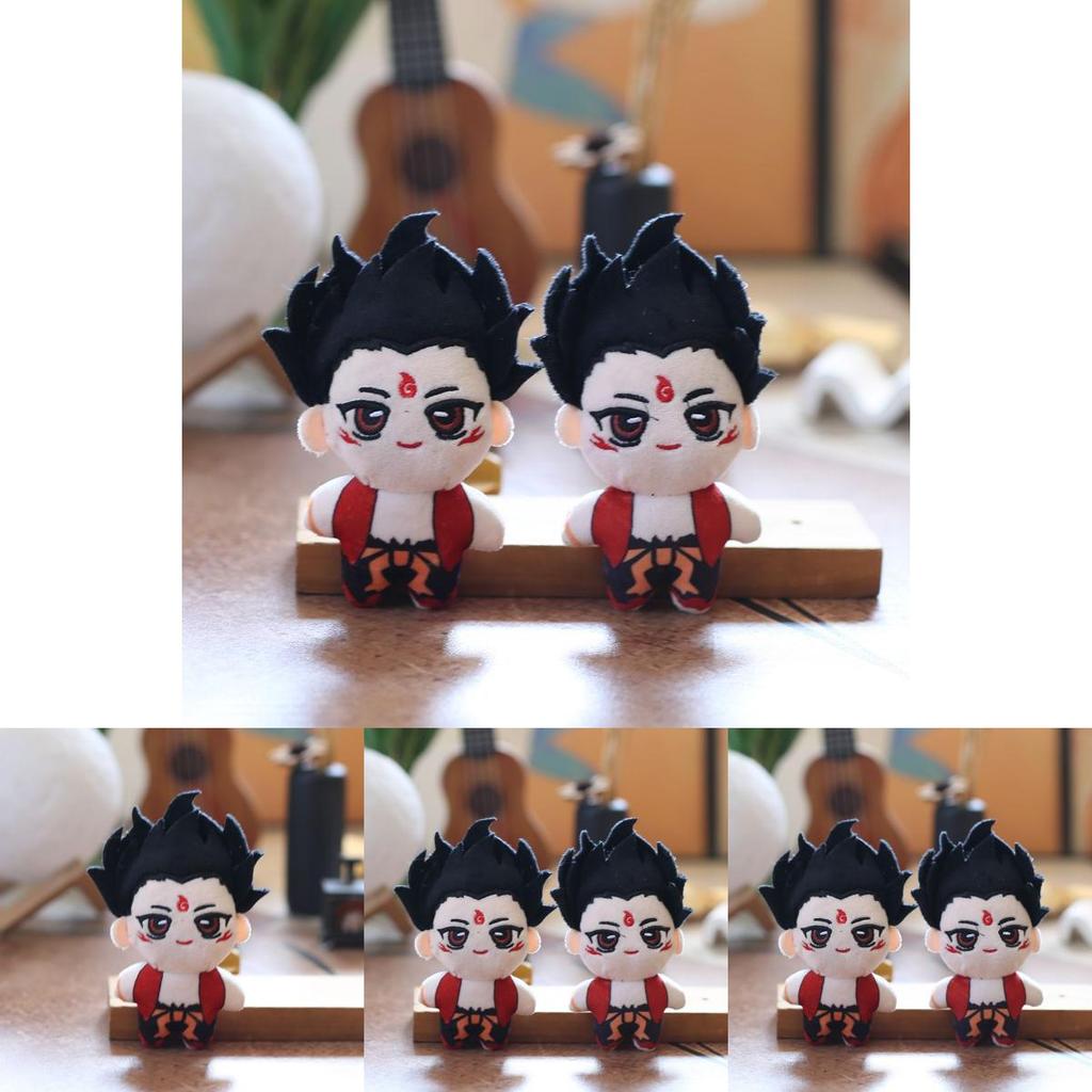 Nezha Wild Hair Plush Keychain Super Soft Stuffed Toy Bag Charm Gift Collectors